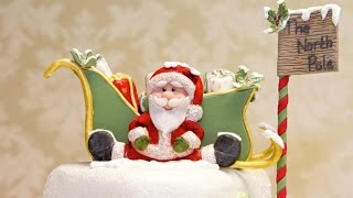 Silikonová formička sedící Santa Karen Davies