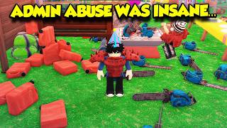 EVERY ADMIN ABUSE from the 99 Nights in the Forest DOUBLE GEM WEEKEND UPDATE PARTY!