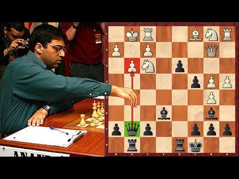 Anand Goes For A Fantastic Queen Sacrifice Against Russian Businessman