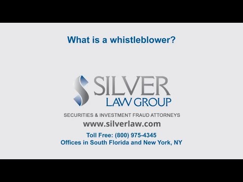 Video - What is a Whistleblower
