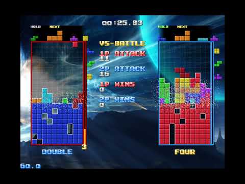 Nullpomino  - VS COM battle