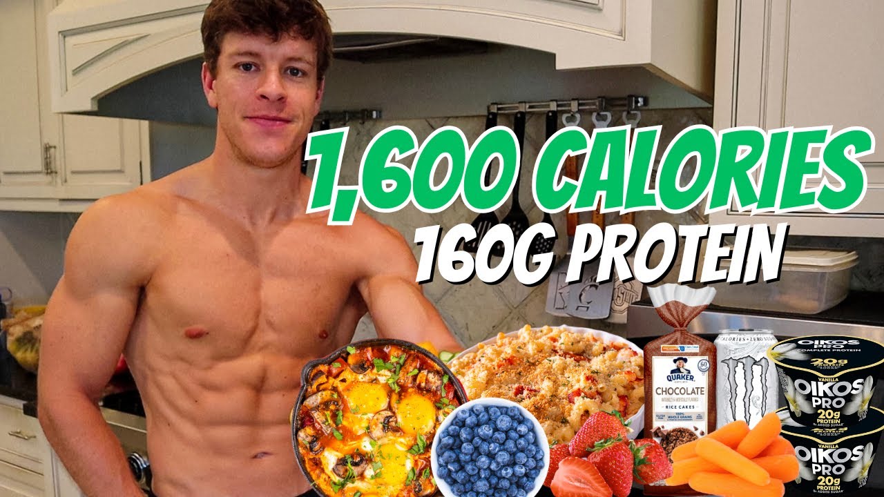 Full Day of Eating 1,600 Calories | EXTRA Low Calorie And High Protein Diet To Lose Fat Fast