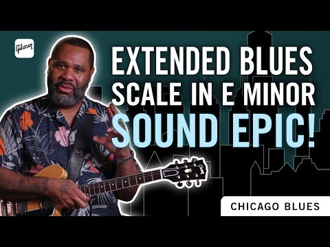 How To Play The Extended Blues Scale In E Minor