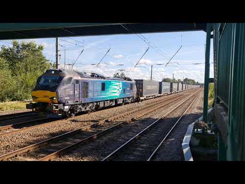 (4K) DRS 88005 passing Euxton on 4S44 20/9/2021
