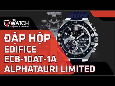 [ĐẬP HỘP] ĐỒNG HỒ CASIO EDIFICE ECB-10AT-1ADR ALPHATAURI LIMITED EDITION - ĐẸP XUẤT SẮC !