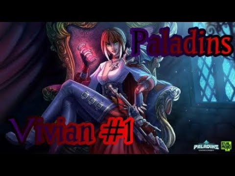 Gameplay de Paladins - Jogando de Vivian.