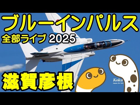 ブルーインパルス滋賀・彦根 YouTubeライブ配信アーカイブのサムネイル