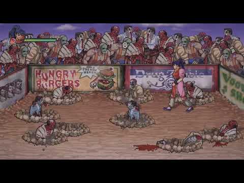 Night Slashers Remake - Bonus Stage 1 - 15 Hits