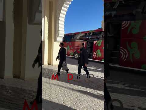 Super Eagles arrive Marrakech for Algeria vs Nigeria #afcon2025 