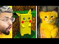 Minecraft vs. Pokemon in Real Life..