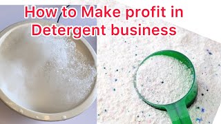 Produce Powder Detergent and make profit