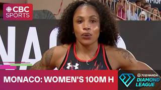 Meet record set in women's 100m hurdles at Diamond League meet in Monaco | #CBCSports
