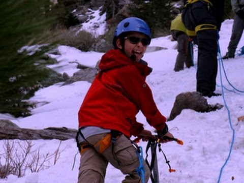 Nine-year-old breaks mountain climbing record