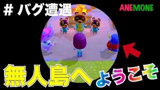 【人生初！あつ森】DS時代しか知らないアネが無人島で生活する＃1 いきなりバグに遭遇　【あつまれどうぶつの森】（Animal Crossing）
