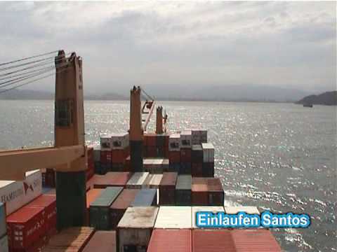 Frachtschiffreise mit MS "Cap Castillo"  -   Santos (Brasilien)