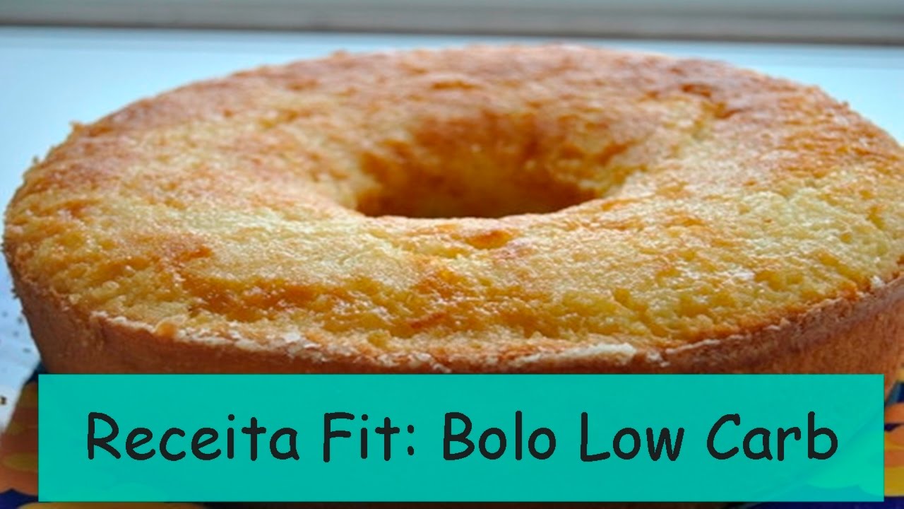 Receita: Bolo Low Carb de Coco