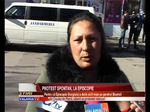 Protest spontan, la episcopie