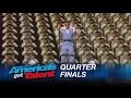 America S Got Talent 2015 Uzeyer Novruzov Performer Balances On 18 Foot Ladder