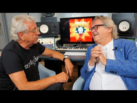 Markwort's regular meeting: Helmut Markwort visits Bernie Paul in the recording studio in Munich ...