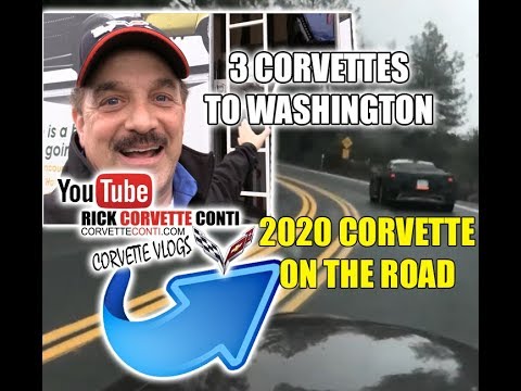 CORVETTES TO WASHINGTON & 2020 CORVETTE SPIED & MORE Video
