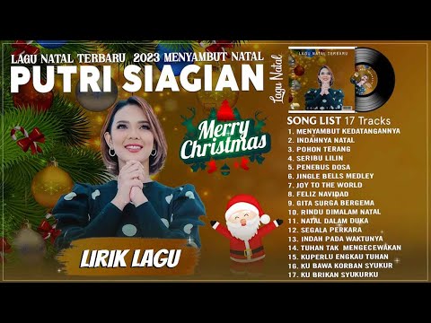 Lagu Natal Putri Siagian Full Album 2023 - Indahnya Natal (Lirik) || Lagu Natal Terbaru 2023/2024