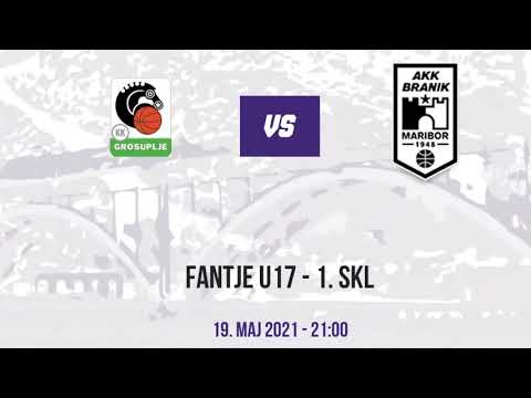 1.  SKL, U-17: Grosuplje - AKK Branik