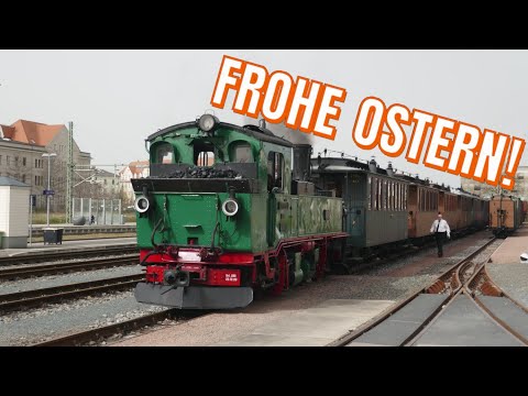 Oster-Dampf auf der Lößnitzgrundbahn | Traditionszug + Regelzug | 30.3.2024