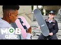 Filipe Mota & Andrew Arnold ERASED X MOB Grip Board Set Up