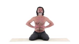 THORACIC BREATHING: SEATED