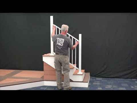 How to Install RDI Avalon Aluminum Railing – Stair Rail