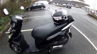 UK Honda Vision 110 Review and small vlog at end - With thanks to Doble Motorcycles