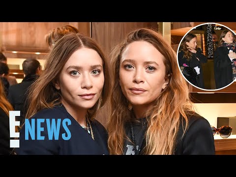 Mary-Kate Olsen and Ashley Olsen Enjoy RARE OUTING in Paris | E! News