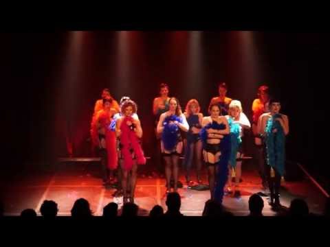 Beginner Burlesque students perform Real Gone - The Bombshell Burlesque Academy