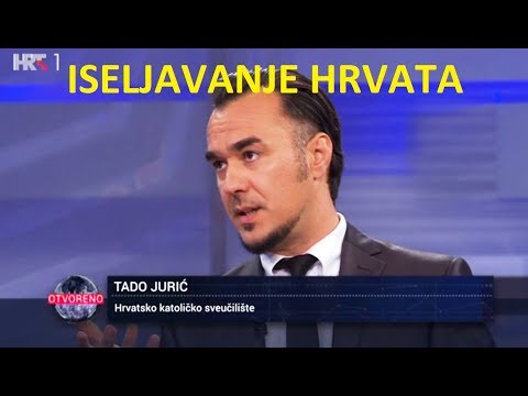 Iseljavanje Hrvata, Tado Jurić, Otvoreno HRT