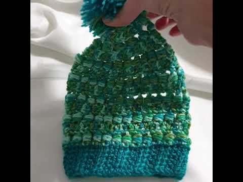 Crochet Beanie - Bobble Stitch