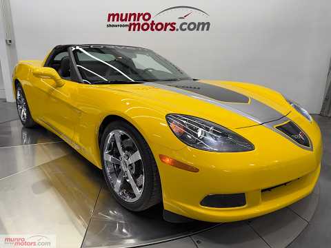2009 Chevrolet Corvette Coupe 4LT in Yellow for sale at Munro Motors in Brantford, ON