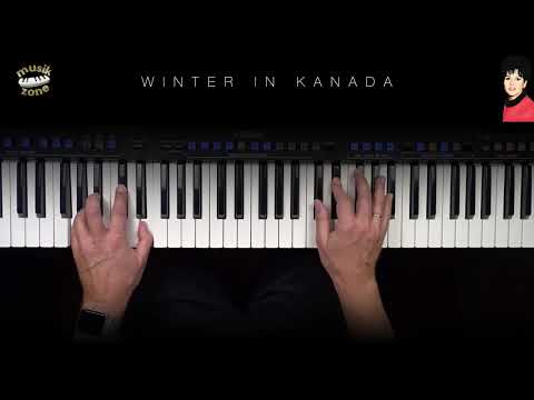 Winter in Kanada (Elisa Gabbei) Keyboard Genos how to play Tutorial - Musikzone