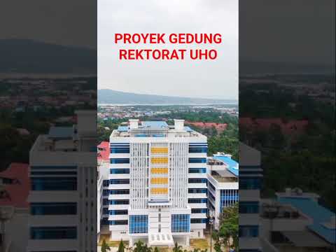 GEDUNG BARU REKTORAT UHO KENDARI