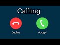 New calling ring tone