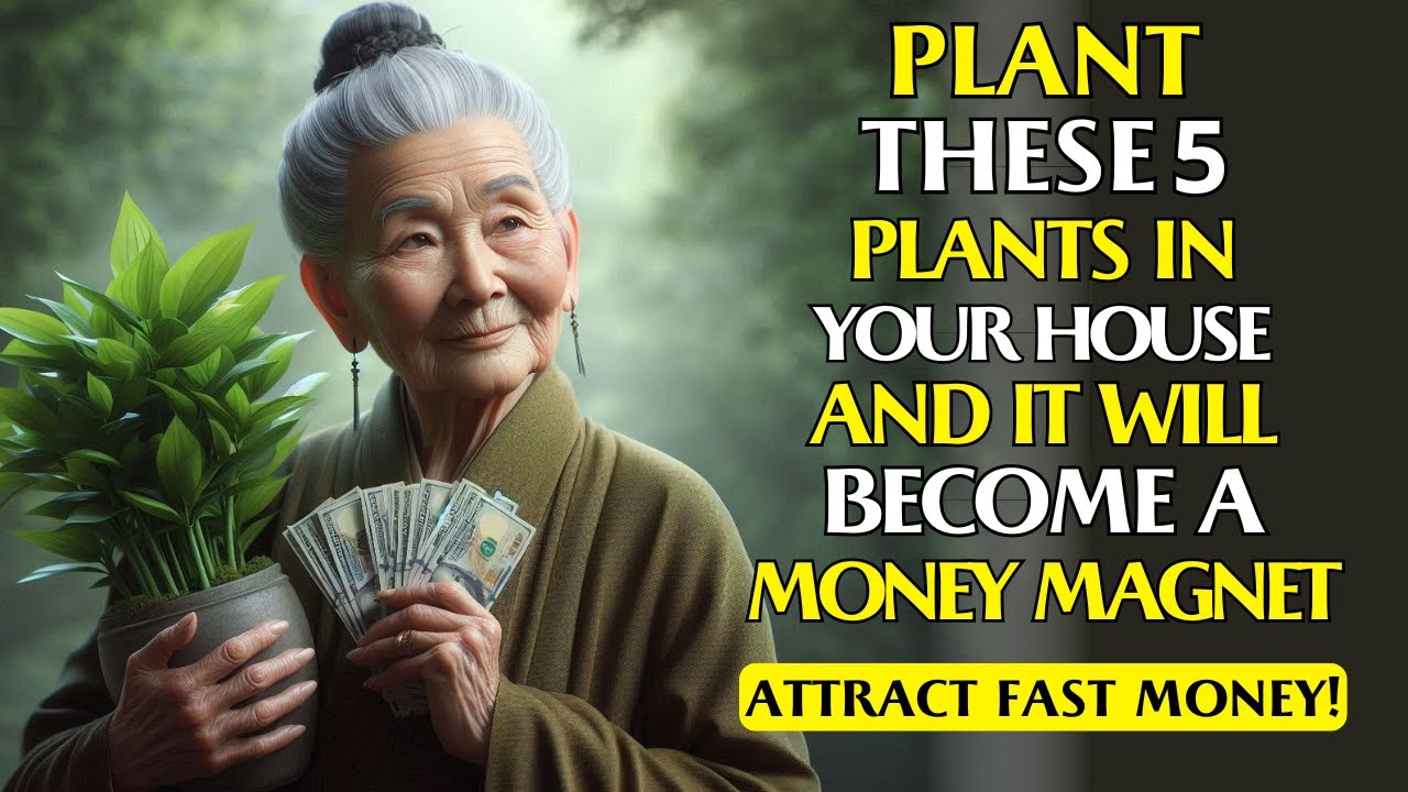 Plant These 5 Plants in Your Home and ATTRACT Wealth, Prosperity, and Abundance | Buddhist Teachings