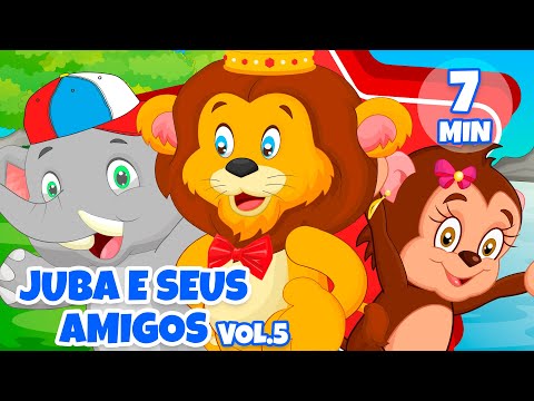 Juba e seus Amigos Vol. 5 - Giramille 7 min | Desenho Animado Musical
