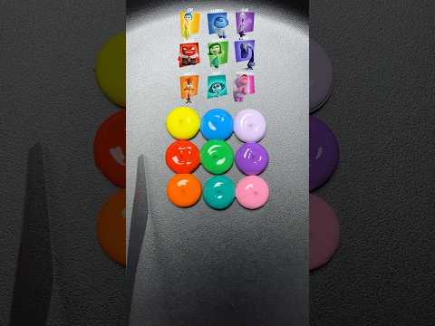 What color do mixed all 9 Emotions make #relaxing #colormixing #satisfying #sharkzhan