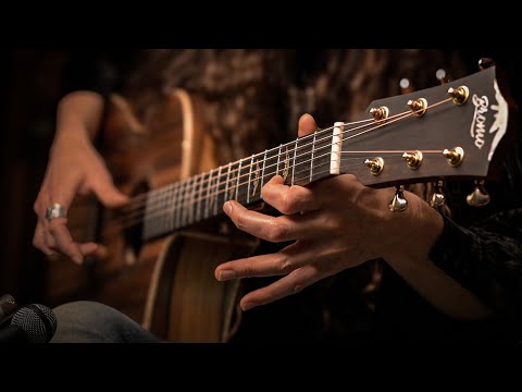 Bromo BAR 4GCE All-Solid Acoustic / Electric Guitar image 14
