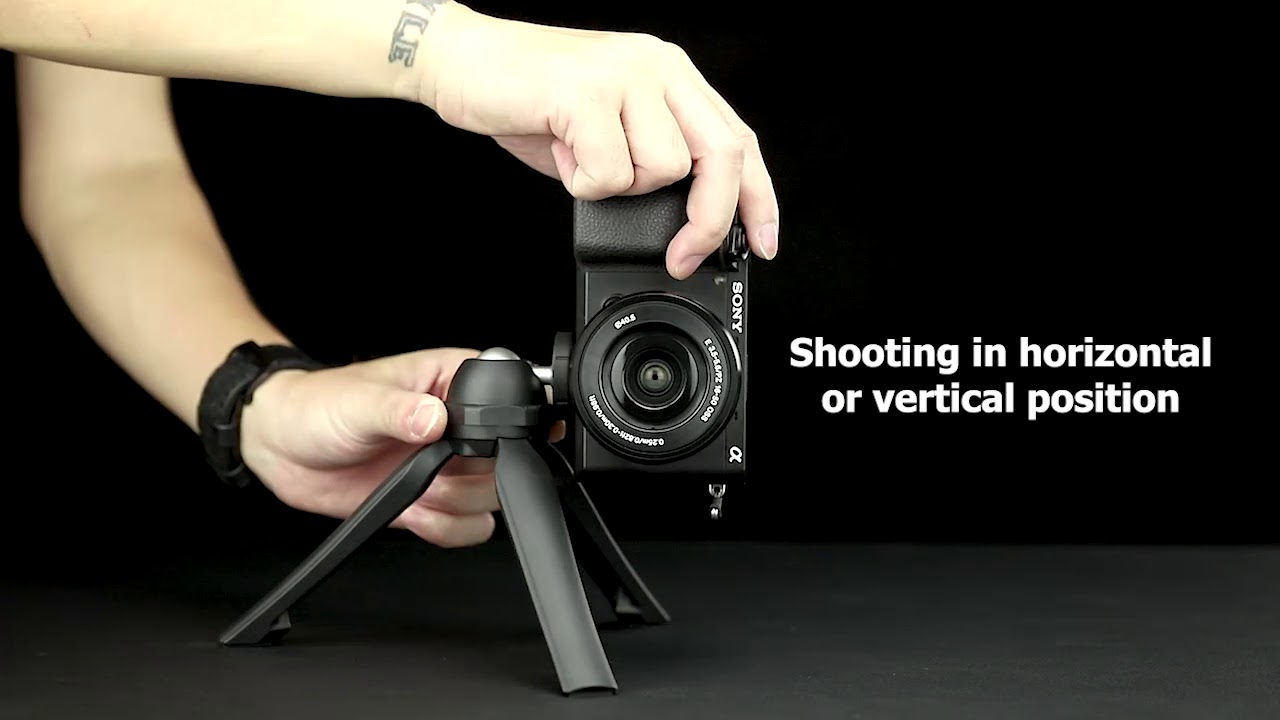 Штатив настольный JJC TP-MT1K с головой и переходниками для крепления смартфона и экшн-камеры