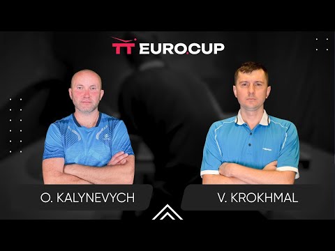 19:00 Oleksandr Kalynevych - Vitalii Krokhmal 19.02.2025 TT Euro.Cup Ukraine Master. TABLE 4
