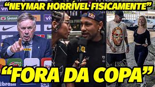 “FALTA DE RESPEITO..DESSE JEITO TÁ FORA..” A ACUSAÇÃO GRAVÍSSIMA DE ANCELOTTI PRA CIMA DE NEYMAR 