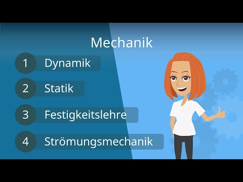Mechanik (technische Mechanik) -  Physikalische Grundlagen auf einen Blick einfach erklärt