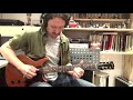 Joe Bonamassa & John Hiatt -  "Down Around My Place"  GUITAR SOLO COVER