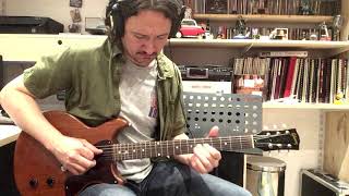 Joe Bonamassa &amp; John Hiatt -  &quot;Down Around My Place&quot;  GUITAR SOLO COVER
