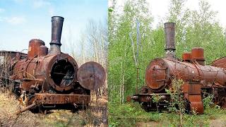 Famous US Steam Engines Lost to Time - Their Remains Are Chilling